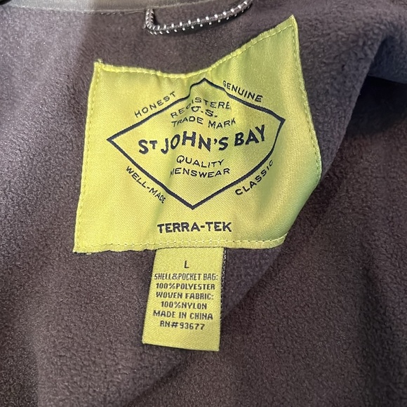 St. John’s bay windproof jacket L NWT - Picture 13 of 13